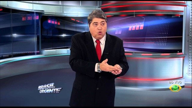 Datena deixa hospital e volta ao Brasil Urgente após duas cirurgias