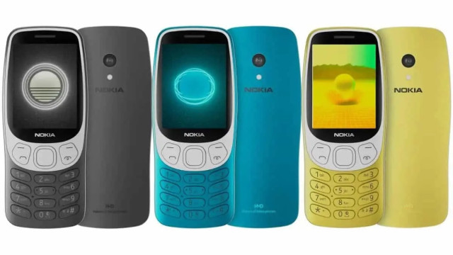 Celular da Nokia apelidado de ‘tijolão’ volta ao mercado em aniversário de 25 anos