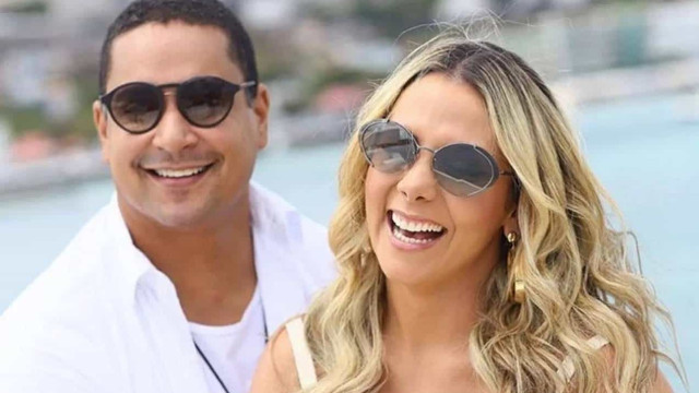 Xanddy Harmonia e filhos são surpreendidos por tubarões durante passeio de lancha