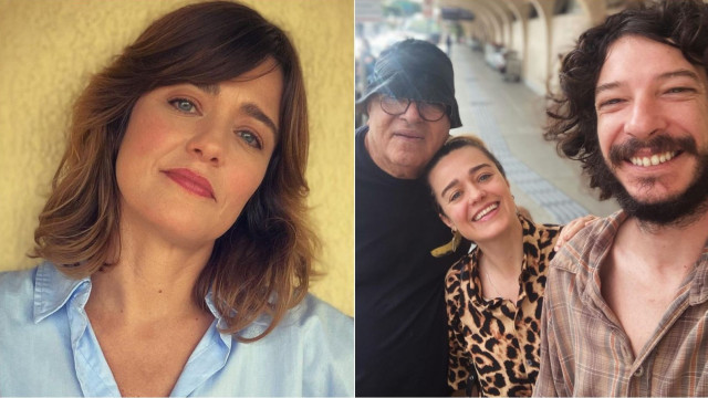 Karine Carvalho nega viver trisal e diz que post foi brincadeira: ‘É um grande amigo nosso’