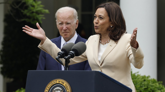 Trump diz que é mais fácil derrotar Kamala Harris do que Biden