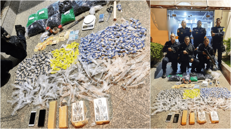 Polícia Militar apreende mais drogas em Itaocara