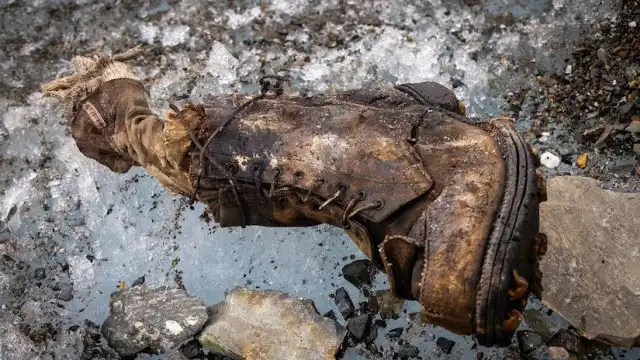 Família descobre pé de alpinista desaparecido há 100 anos