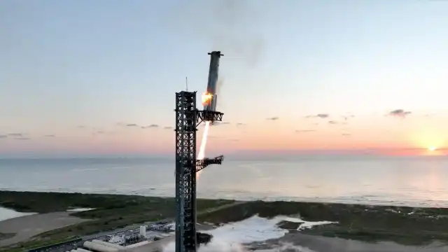 SpaceX captura foguete com ‘braços’ mecânicos; confira o vídeo