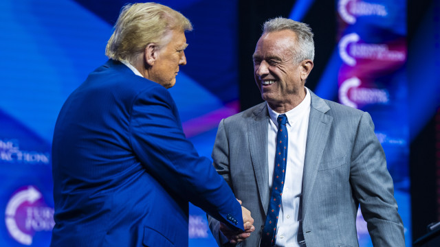 Trump escolhe Robert F. Kennedy Jr. para ser secretário de Saúde dos EUA
