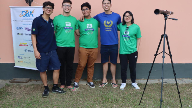 Alunos brasileiros vão disputar a Olimpíada de Astronomia na Costa Rica