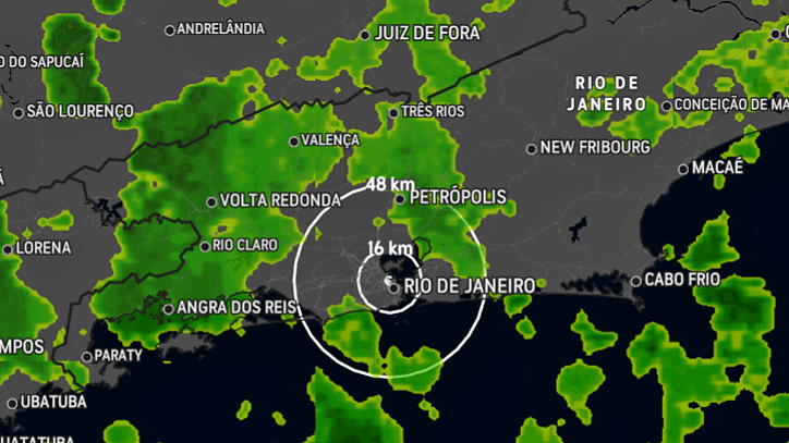 Inmet alerta para chuvas intensas no fim de semana no Rio de Janeiro