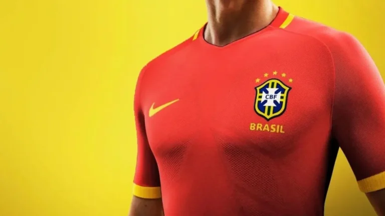 Seleção brasileira terá uniforme reserva vermelho em 2026, diz site
