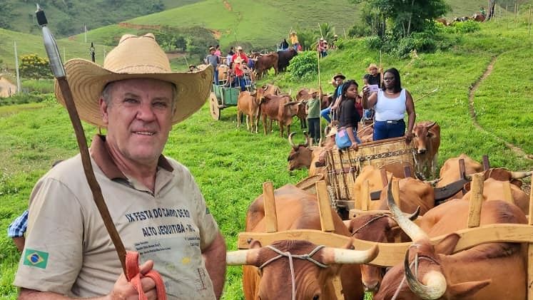 Vídeo: Aperibé celebra tradição na 4ª Festa de Carros de Boi de Japona