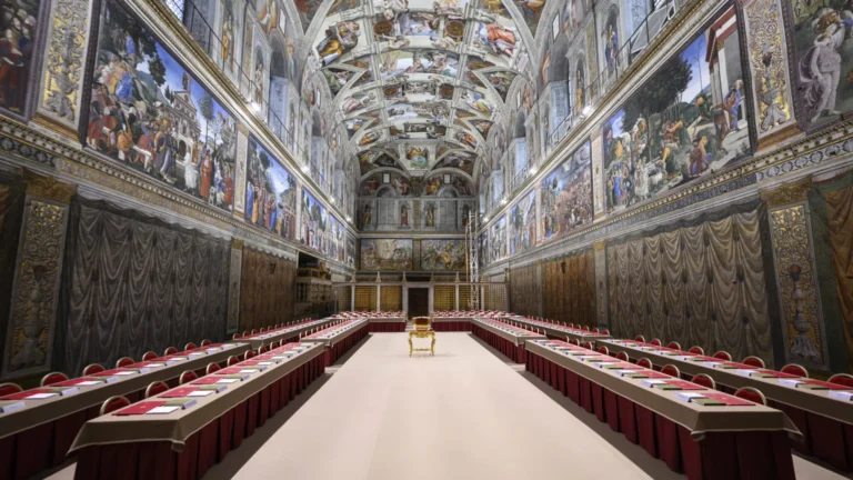 Tudo pronto para o conclave que elegerá o sucessor do Papa Francisco