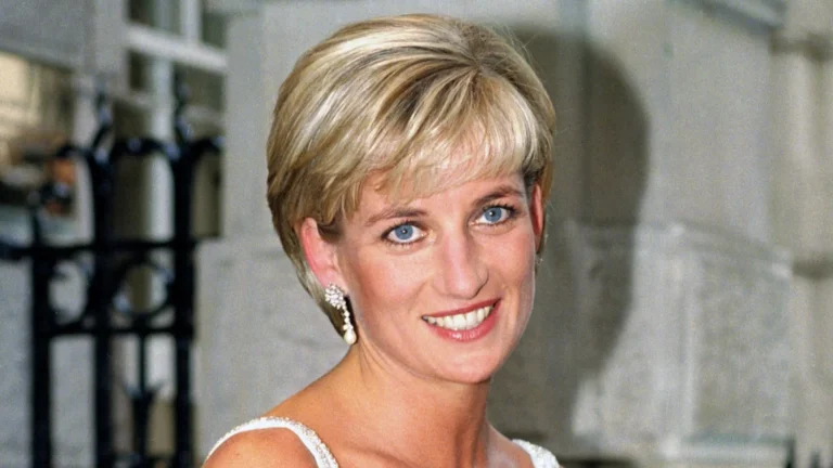 Mulher desmaia após arrematar vestido que princesa Diana usou no Brasil