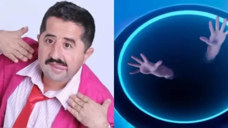 Humorista cai em buraco durante gravação na Record e é levado em ambulância