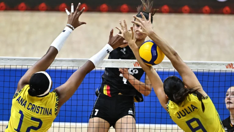 Ana Cristina brilha, e Brasil vence a Bélgica na Liga das Nações de Vôlei
