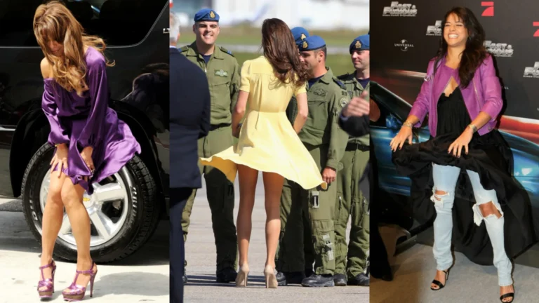 Os momentos mais embaraçosos dos famosos em público