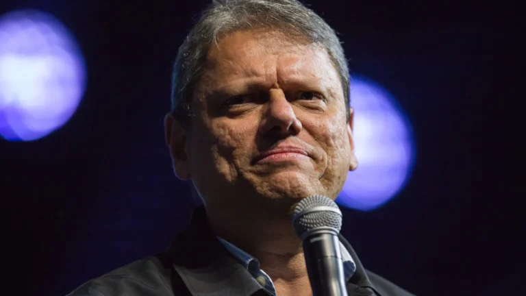 ‘Maior risco’ do Brasil é o crime organizado, diz Tarcísio no ‘Gilmarpalooza’