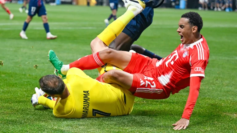 Musiala tem fratura na fíbula e pode ficar fora por até 5 meses, diz jornal