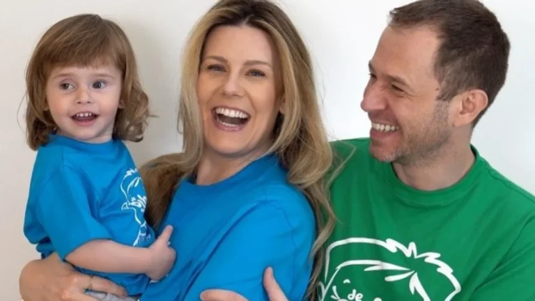 Câncer no olho: Tiago Leifert celebra primeira vitória da filha