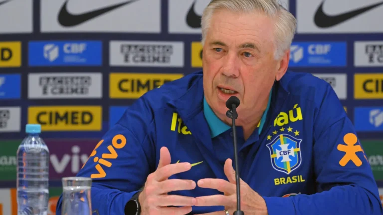 Ancelotti convoca seleção para fim das Eliminatórias sem Neymar