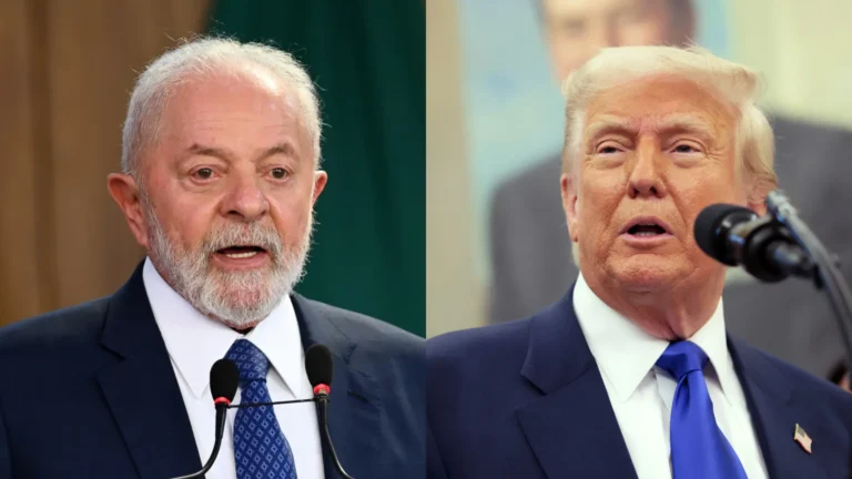 Trump sinaliza reduzir tarifas sobre o Brasil nas “circunstâncias certas”