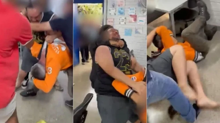 DF: Pai de aluna agride professor após bronca por uso de celular em aula