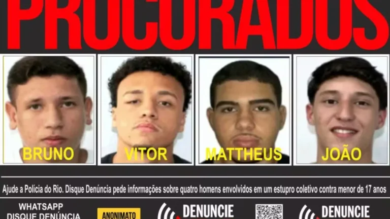 Polícia quer acessar dados de celulares dos réus por estupro coletivo no RJ