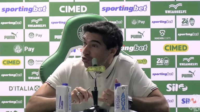 Fala de Abel causa polêmica: “Podem ir buscar Messi, Ronaldo…”