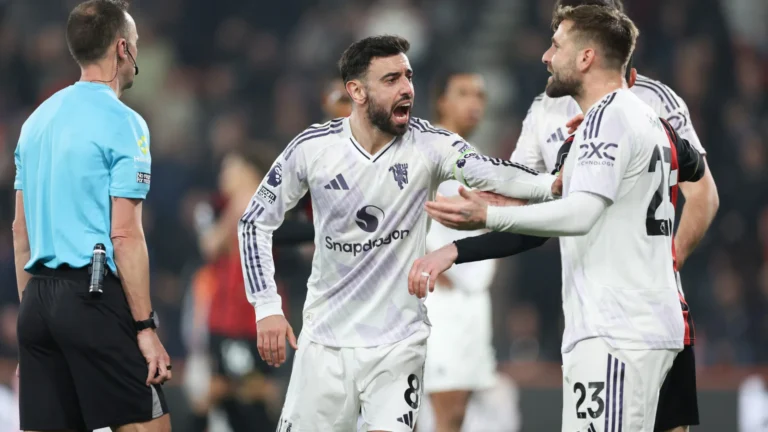 “Desconcertante”. Bruno Fernandes lidera revolta do Manchester United